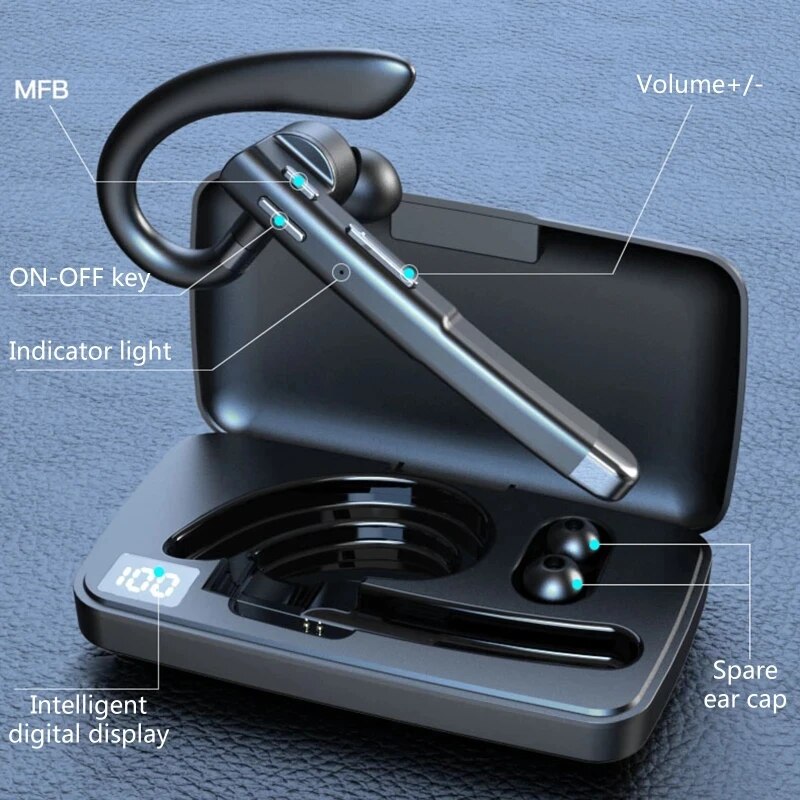 YYK520 Bluetooth Headset Noise - Sports Earphone Hook recension och pris