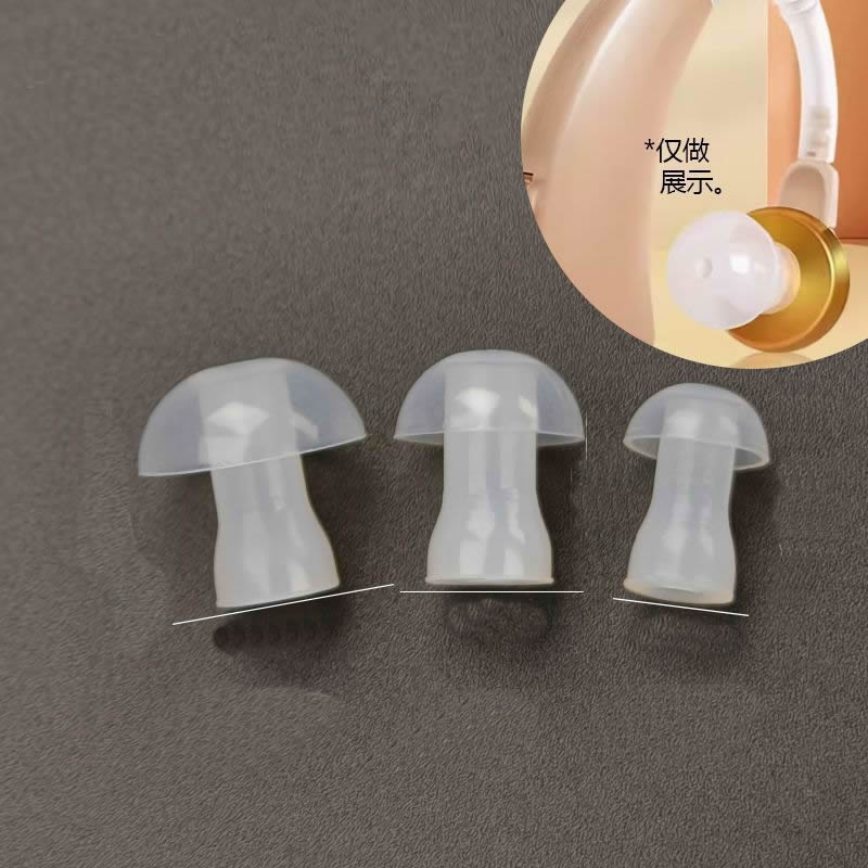 100pcs  Ear Cap Cushion for He - Silicone Ear Tip Replacement recension och pris