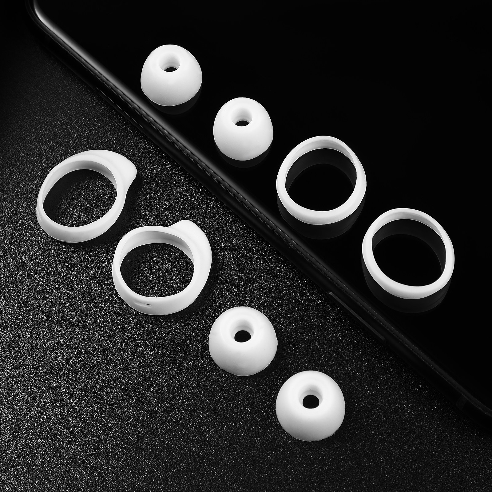16Pcs Silicone Ear Tips Set fo - Silicone Ear Tip Replacement recension och pris