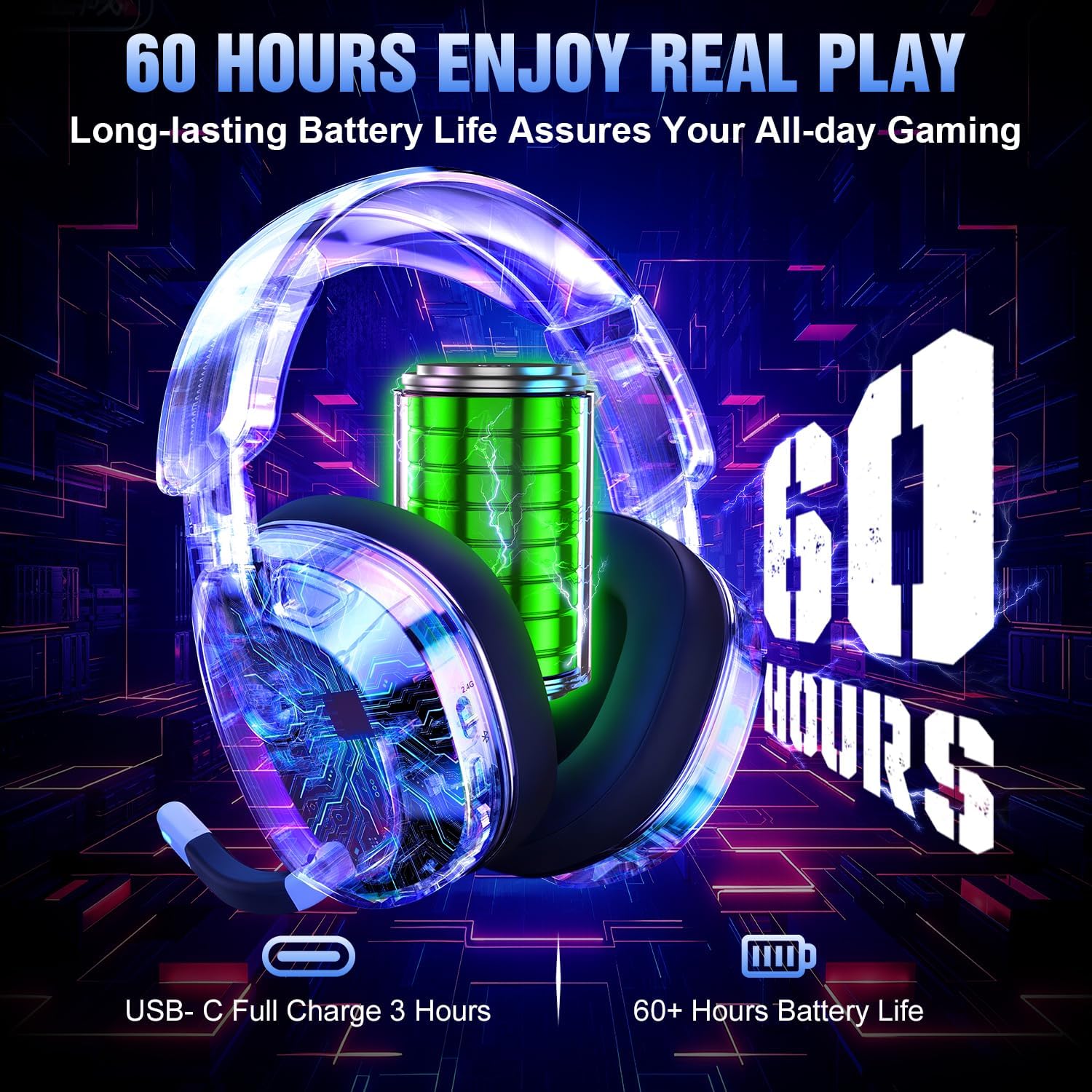 Wireless Gaming Headset for PS - Gaming Headset Rgb recension och pris