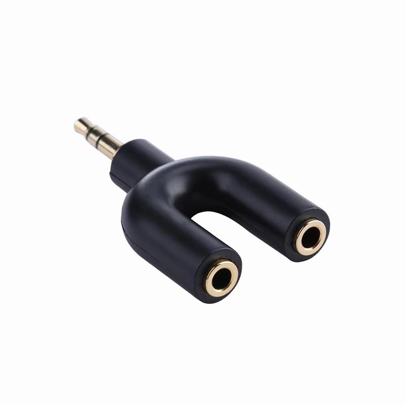 U Type Adapter Y Shape 3.5mm S - Earphone Splitter Jack recension och pris