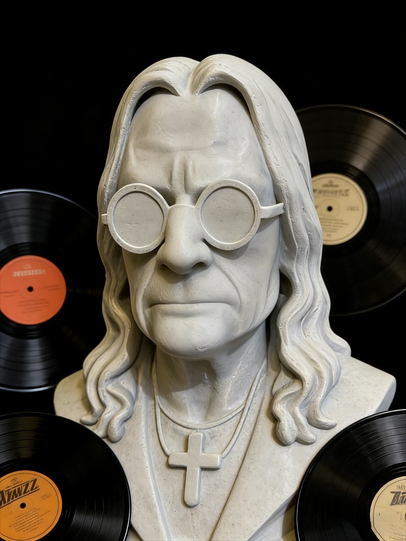 Heavy Metal Rock Legend Inspir - Headphone Stand Desk recension och pris
