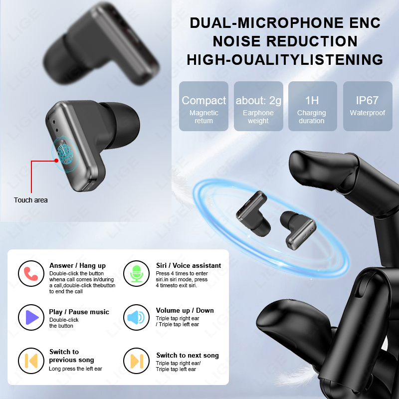 New Smart Watch BT Call Wirele - Wireless Earbuds Tws recension och pris
