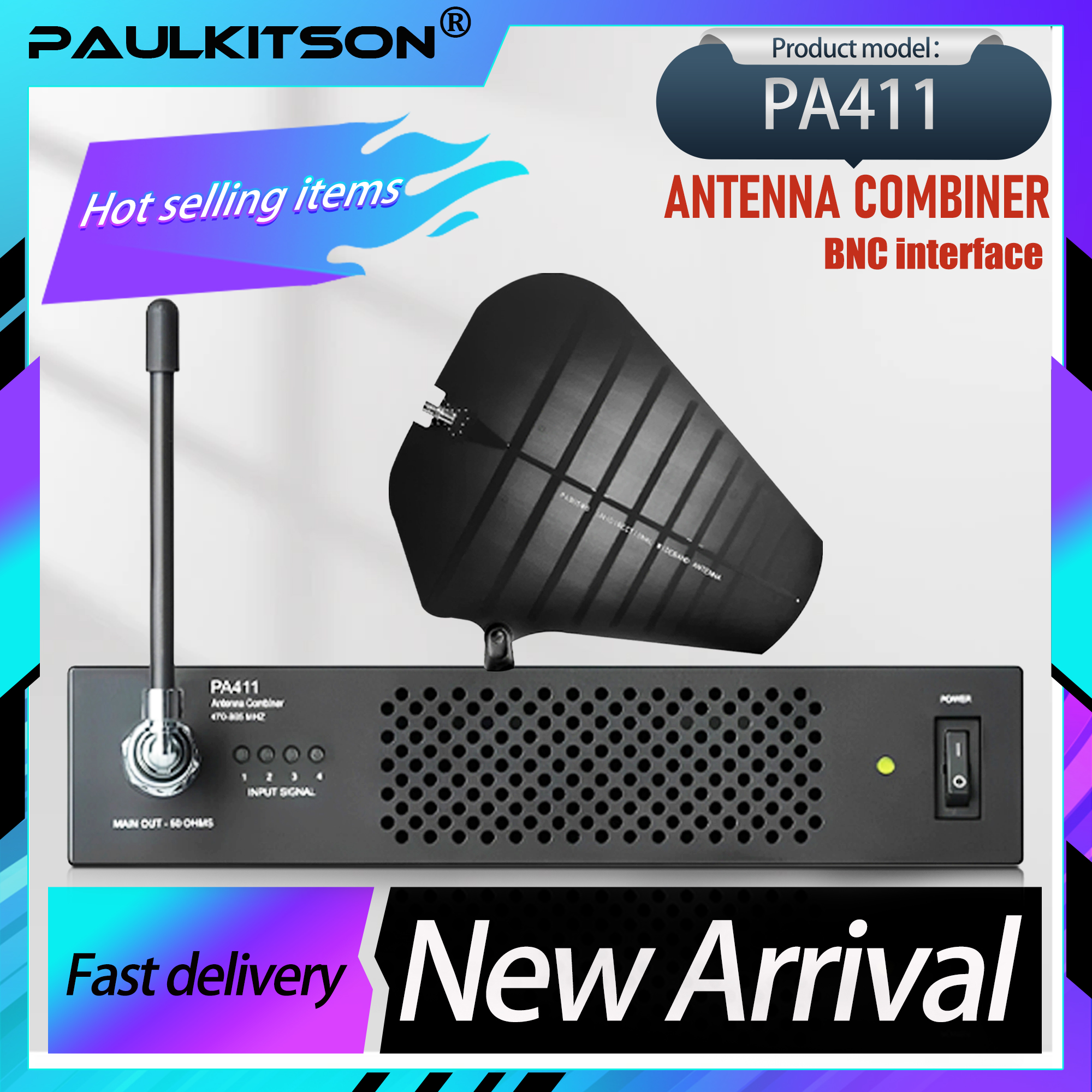 Paulkitson PA411 Antenna Combi - In Ear Monitor Iem recension och pris