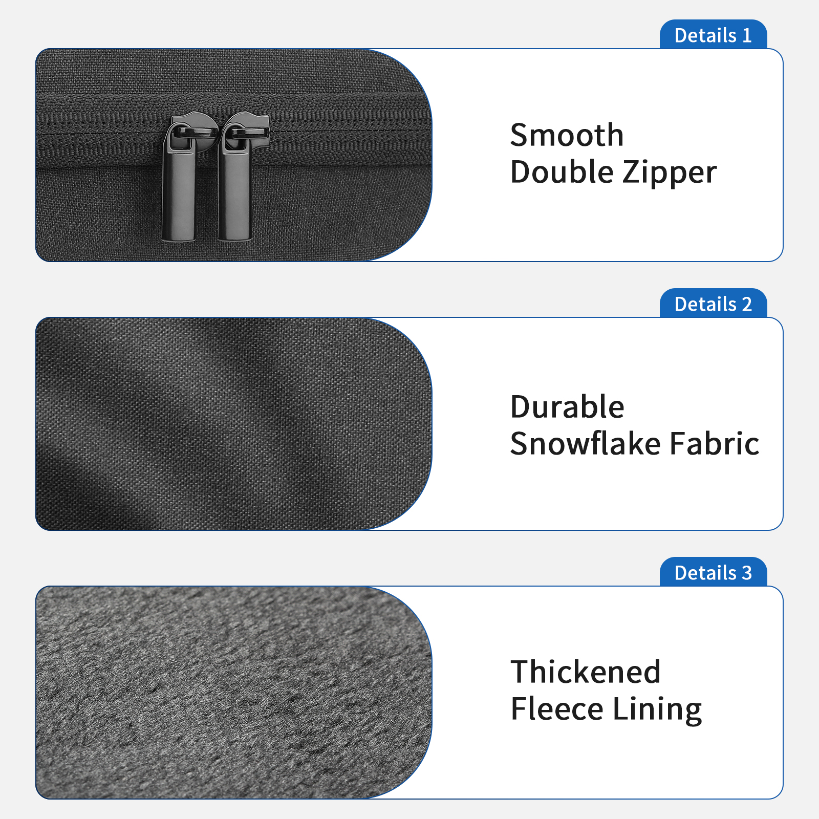 YINKE Smart Case for Apple Air - Headphone Case Hard recension och pris