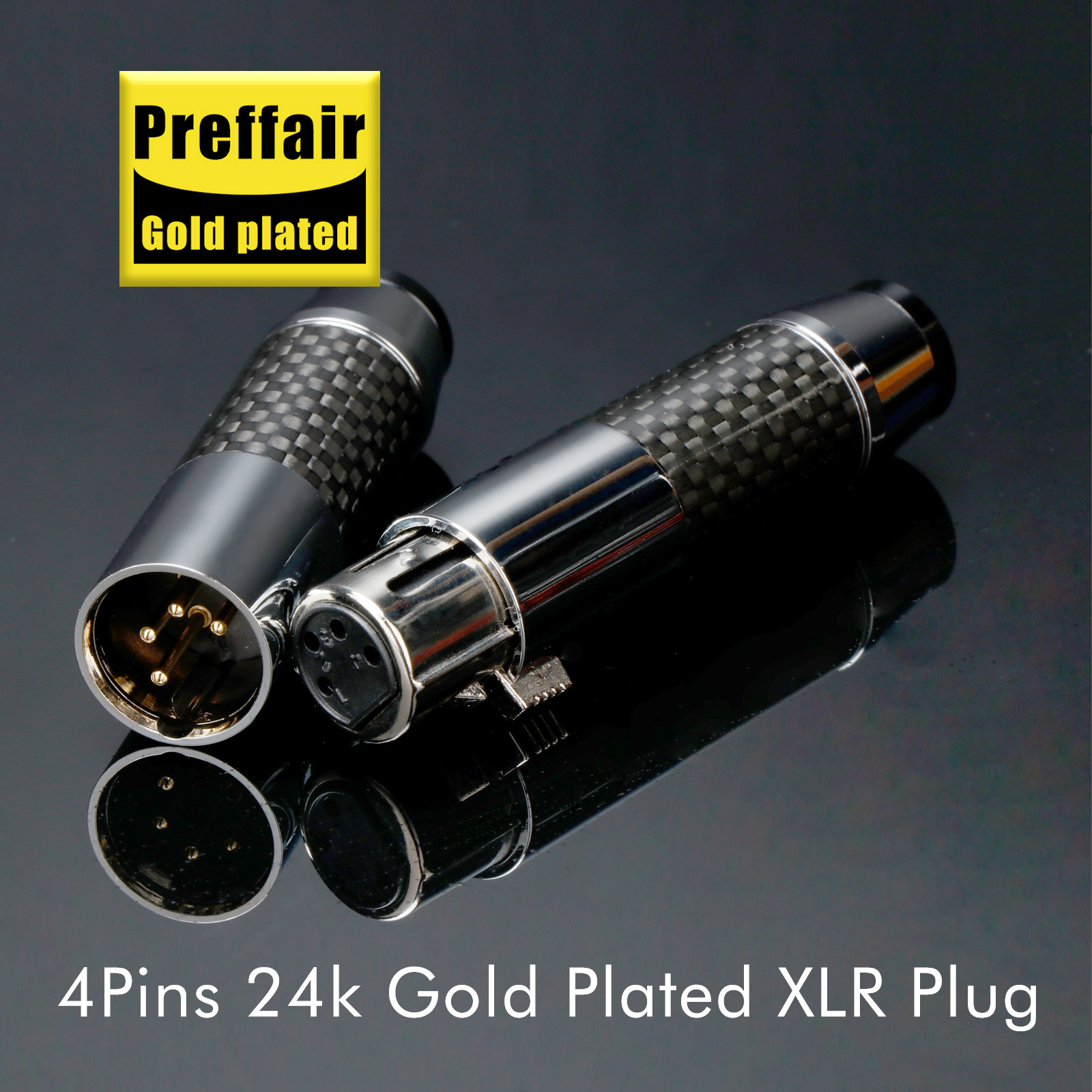 4pin XLR Connector Headphone X - Wired Earphone Mic recension och pris