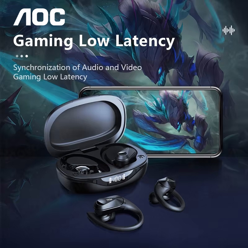 Choice AOC Sports Headset Wire - Sports Earphone Hook recension och pris