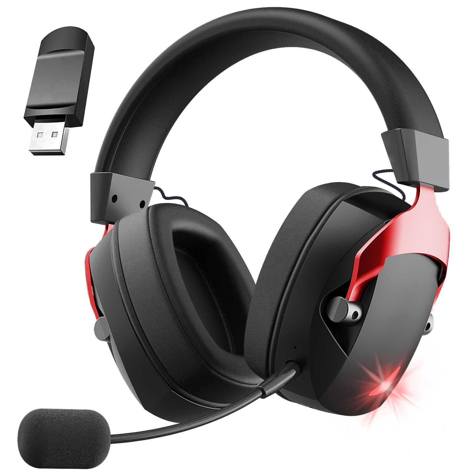 Wireless Gaming Headset with D - Gaming Headset Rgb recension och pris