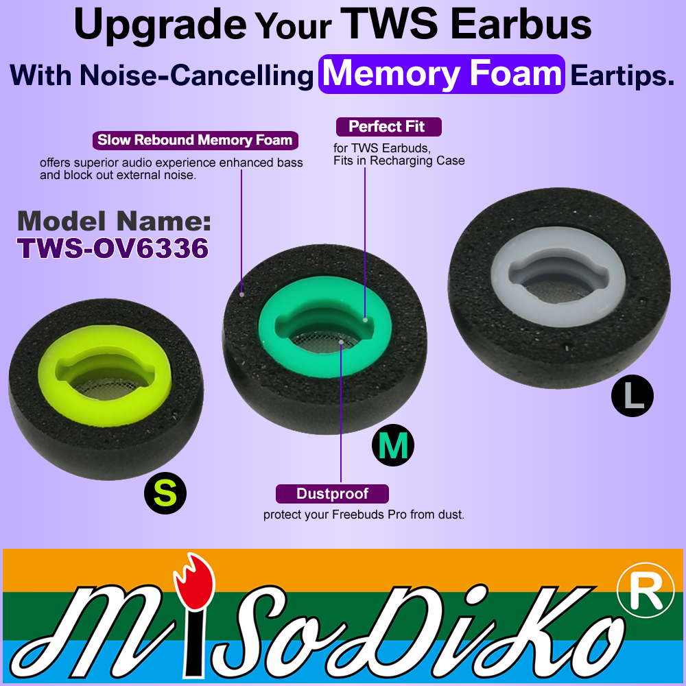 misodiko Upgraded Oval Memory  - Wireless Earbuds Tws recension och pris