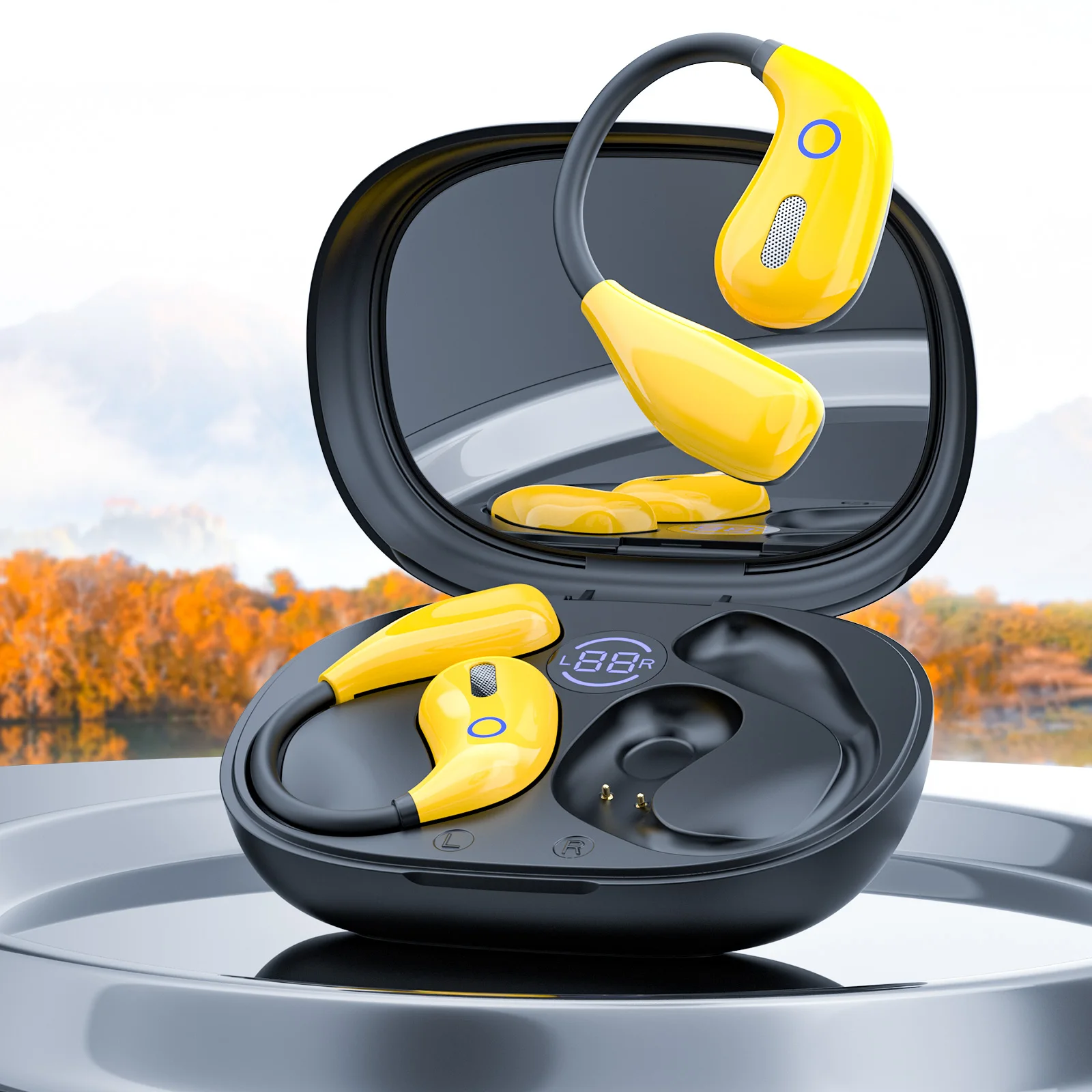 TWS Bluetooth Earphones Wirele - Sports Earphone Hook recension och pris