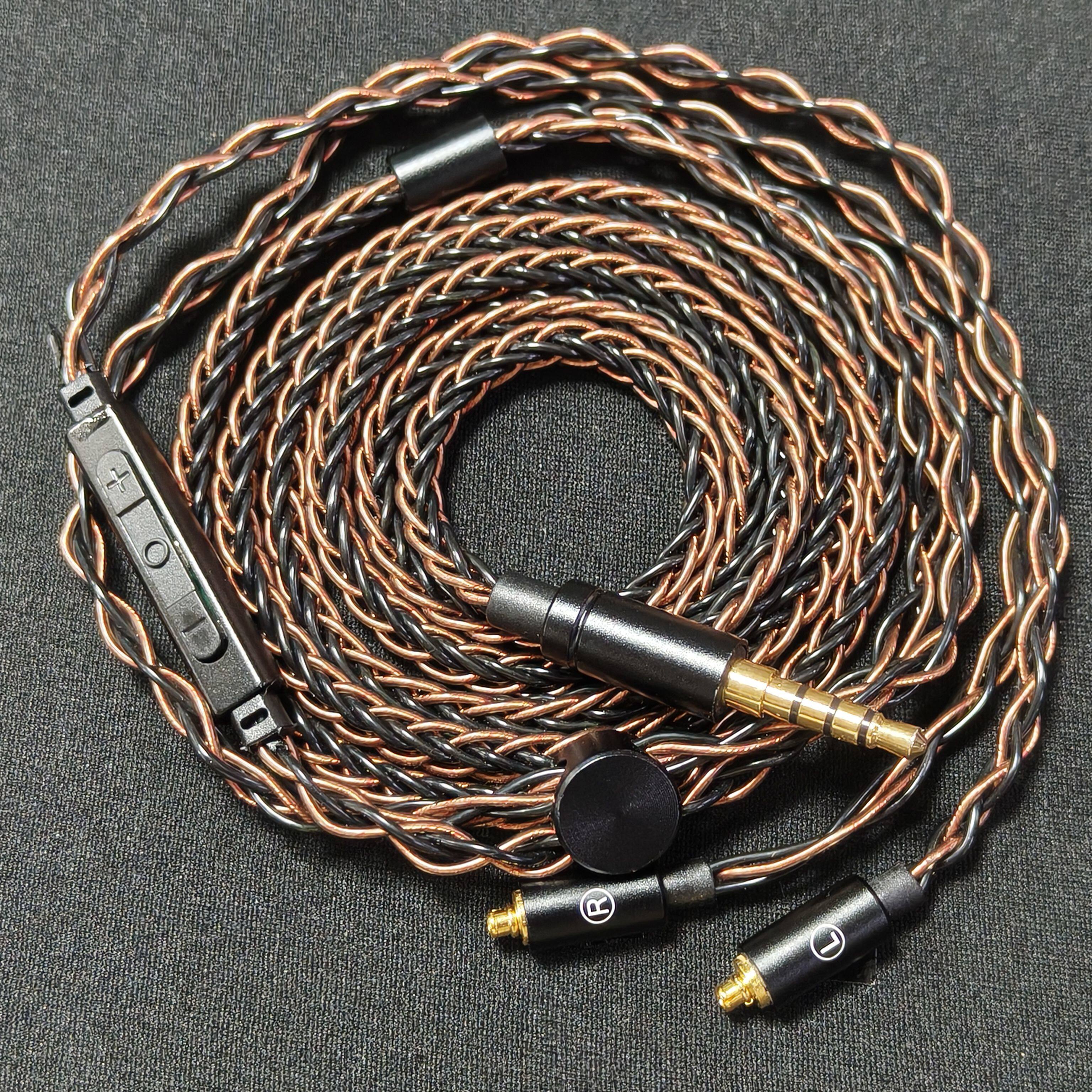8-strand MMCX detachable earph - Wired Earphone Mic recension och pris
