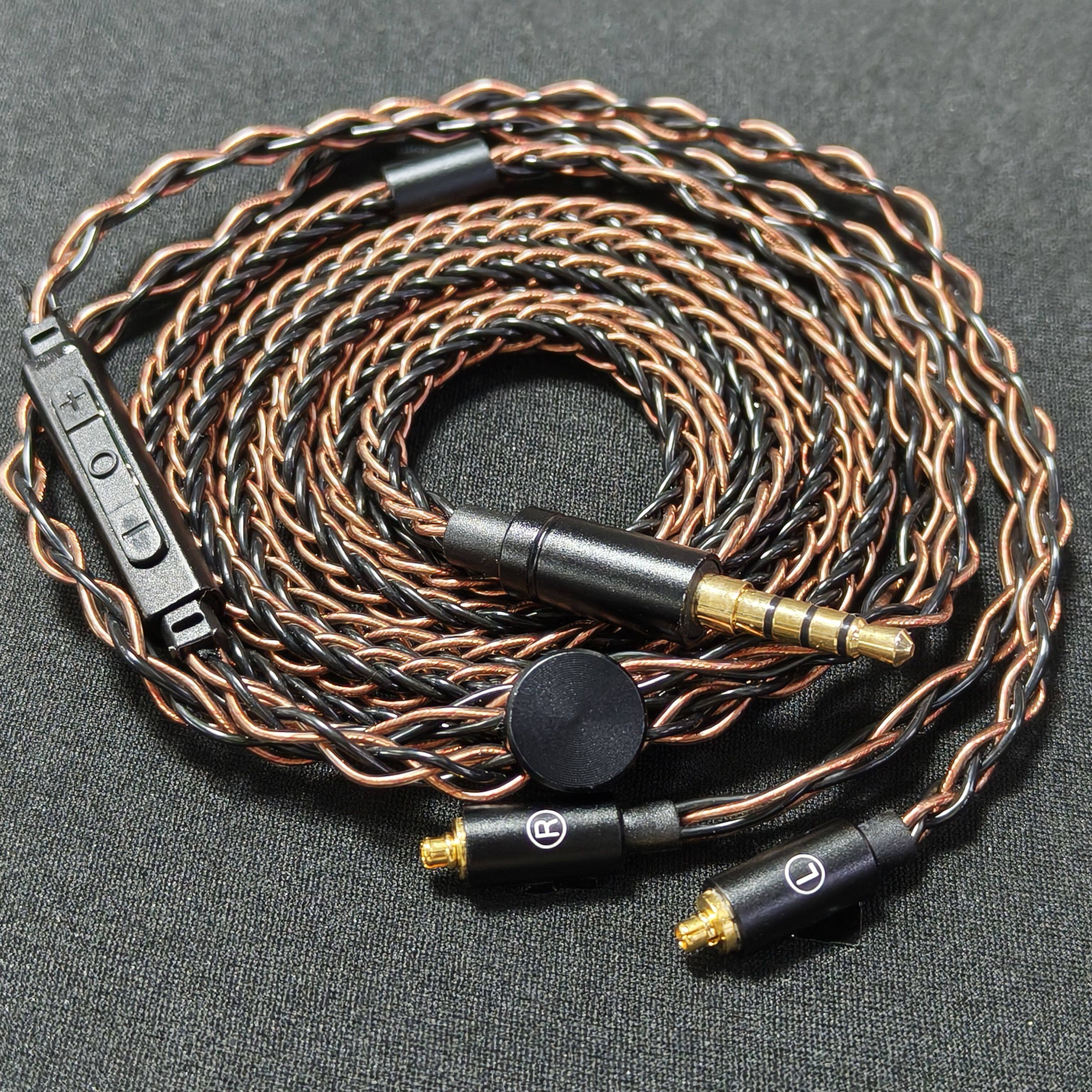 8-strand MMCX detachable earph - Wired Earphone Mic recension och pris