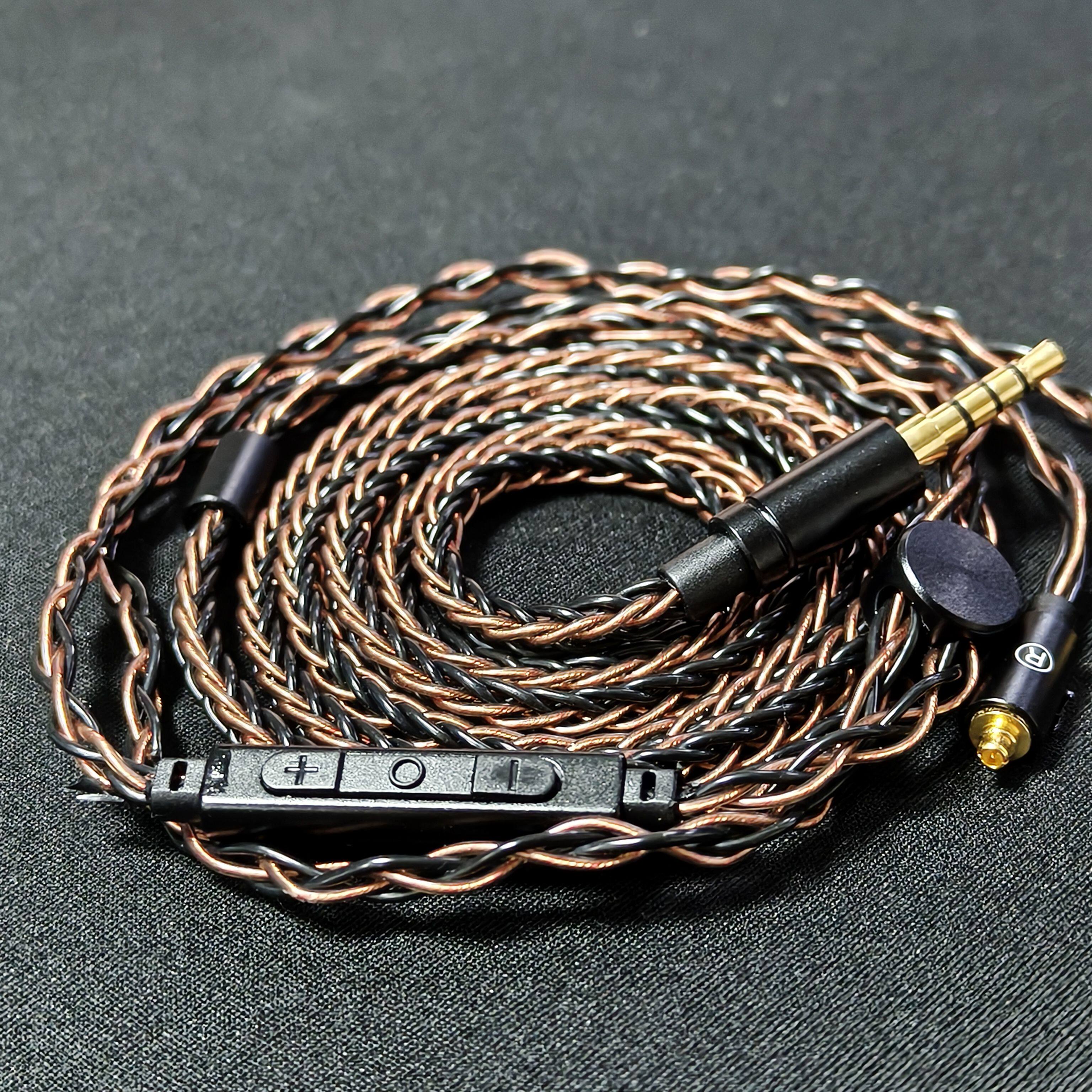 8-strand MMCX detachable earph - Wired Earphone Mic recension och pris