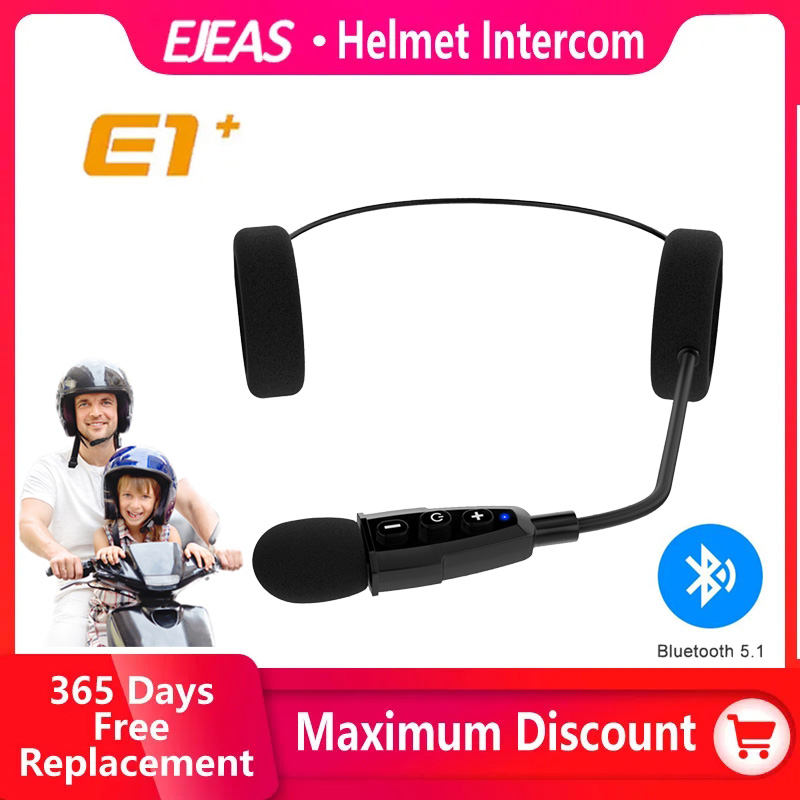EJEAS E1+ Wireless Motorcycle  - Audiophile Headphone Wired recension och pris
